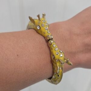 Yellow Giraffe Stretch Bracelet